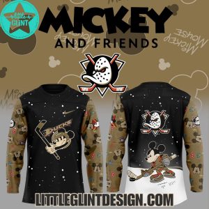 Anaheim Ducks Mickey And Friends 2025 Limited Edition Hockey Jersey