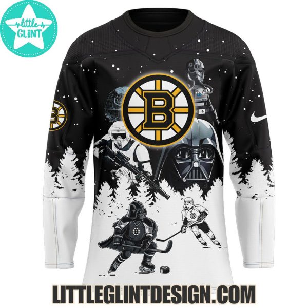 Boston Bruins 2025 Star Wars Special Edition Hockey Jersey