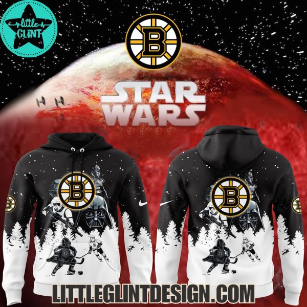 Boston Bruins 2025 Star Wars Special Edition Hockey Jersey