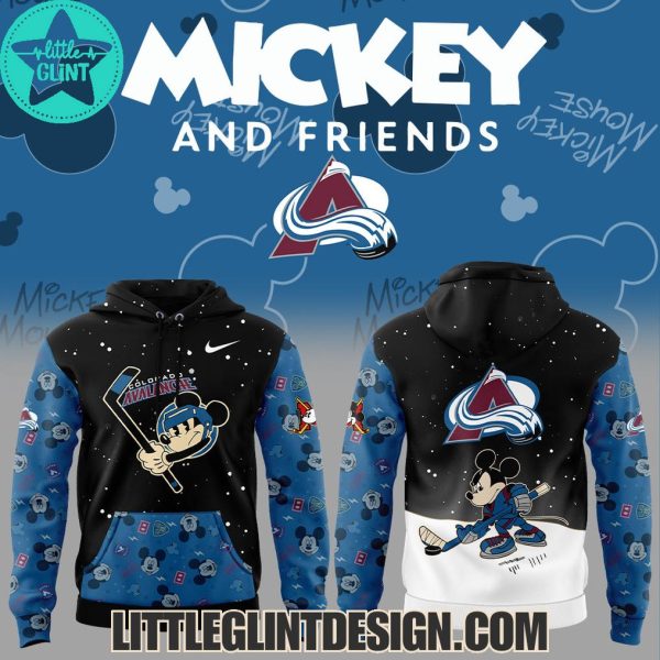 Colorado Avalanche Mickey And Friends 2025 Limited Edition Hockey Jersey