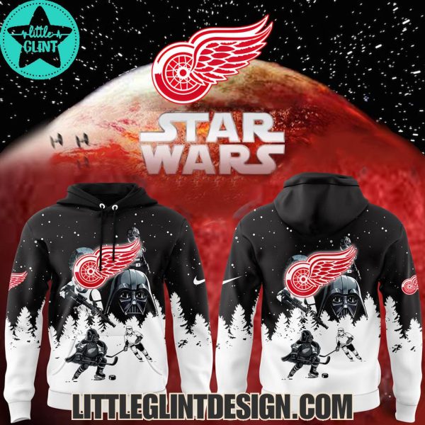 Detroit Red Wings 2025 Star Wars Special Edition Hockey Jersey