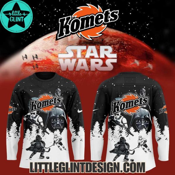 ECHL Fort Wayne Komets 2025 Star Wars Special Edition Hockey Jersey