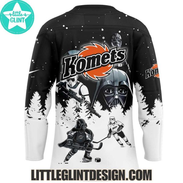 ECHL Fort Wayne Komets 2025 Star Wars Special Edition Hockey Jersey