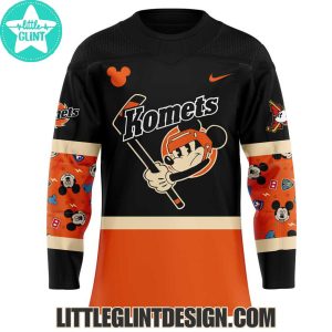 ECHL Fort Wayne Komets Mickey And Friends 2025 Limited Edition Hockey Jersey