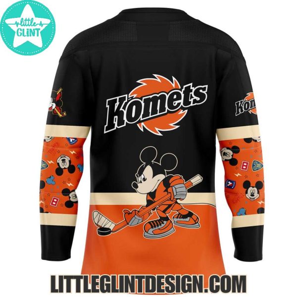 ECHL Fort Wayne Komets Mickey And Friends 2025 Limited Edition Hockey Jersey