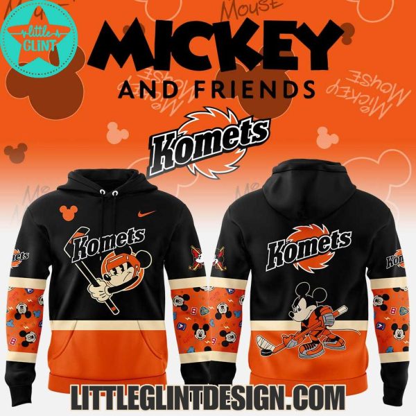 ECHL Fort Wayne Komets Mickey And Friends 2025 Limited Edition Hockey Jersey