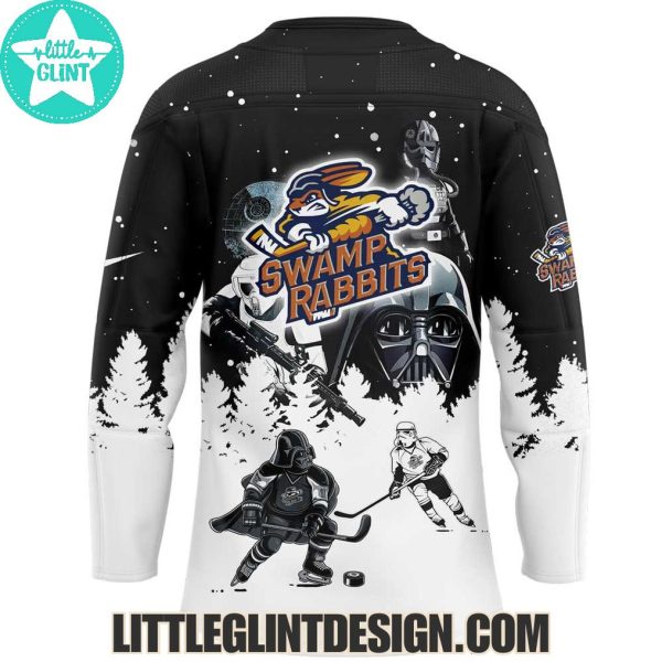 ECHL Greenville Swamp Rabbits 2025 Star Wars Special Edition Hockey Jersey