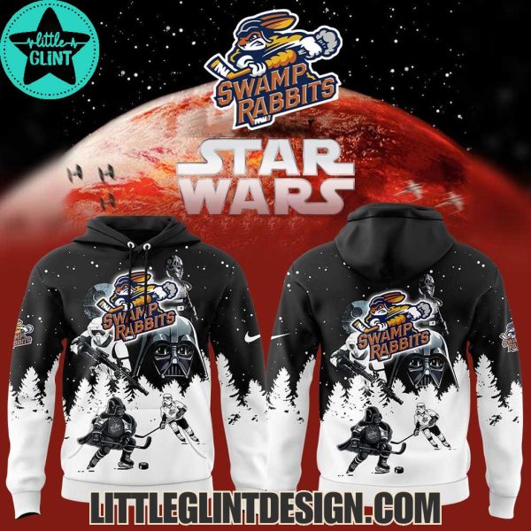 ECHL Greenville Swamp Rabbits 2025 Star Wars Special Edition Hockey Jersey