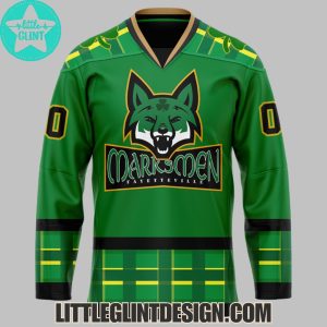 Fayetteville Marksmen St Patrick’s Day 2025 Limited Edition Hockey Jersey