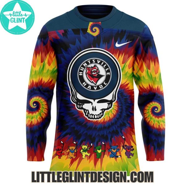 Huntsville Havoc Grateful Dead 2025 Limited Edition Hockey Jersey