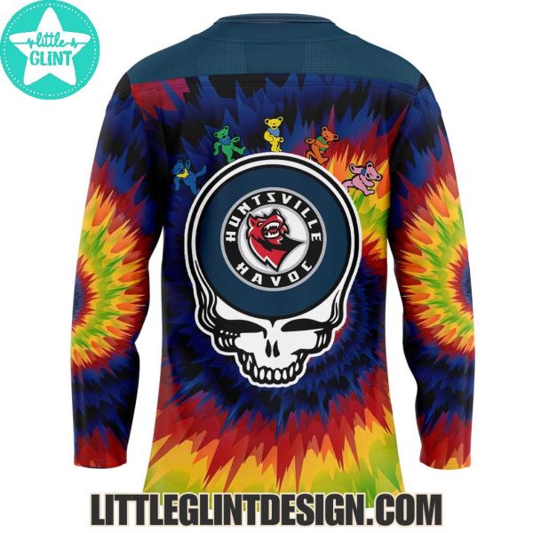 Huntsville Havoc Grateful Dead 2025 Limited Edition Hockey Jersey