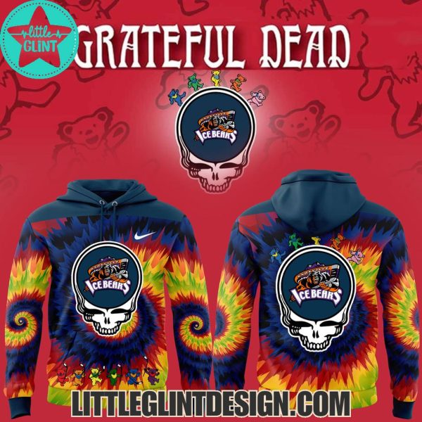 Knoxville Ice Bears Grateful Dead 2025 Limited Edition Hockey Jersey