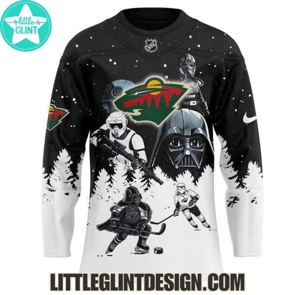 NHL Minnesota Wild 2025 Star Wars Special Edition Hockey Jersey