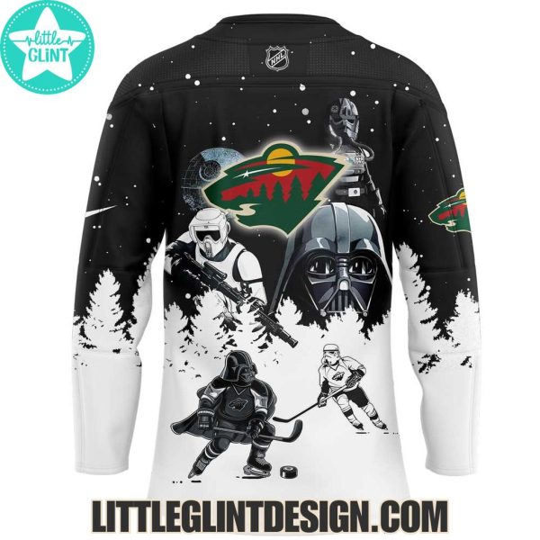 NHL Minnesota Wild 2025 Star Wars Special Edition Hockey Jersey