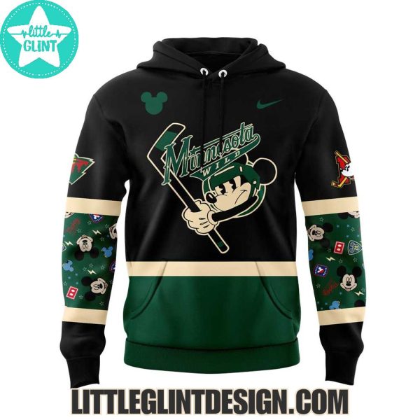 NHL Minnesota Wild Mickey And Friends 2025 Limited Edition Hockey Jersey