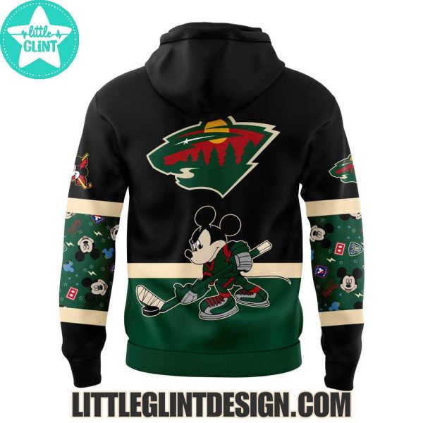 NHL Minnesota Wild Mickey And Friends 2025 Limited Edition Hockey Jersey