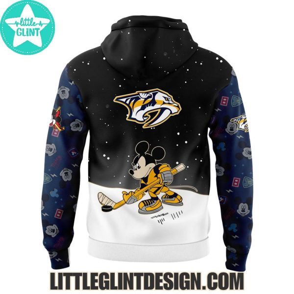 Nashville Predators Mickey And Friends 2025 Limited Edition Hockey Jersey