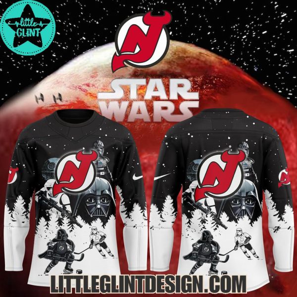 New Jersey Devils 2025 Star Wars Special Edition Hockey Jersey