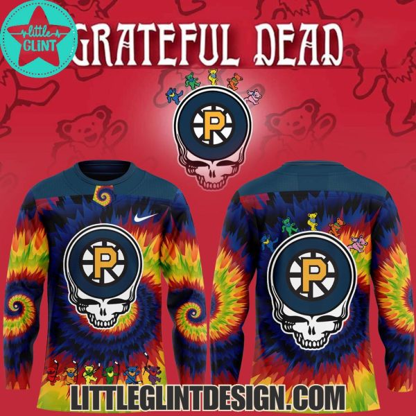 Providence Bruins Grateful Dead 2025 Limited Edition Hockey Jersey