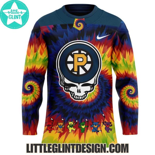 Providence Bruins Grateful Dead 2025 Limited Edition Hockey Jersey