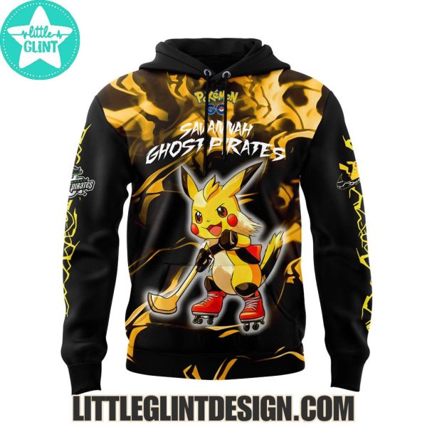 Savannah Ghost Pirates x Pokemon Go Pikachu 2025 Special Edition Hockey Jersey