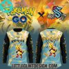 Washington Capitals x Pokemon Go Pikachu 2025 Special Edition Hockey Jersey