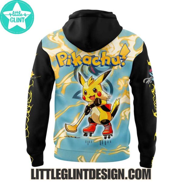 Seattle Kraken x Pokemon Go Pikachu 2025 Special Edition Hockey Jersey