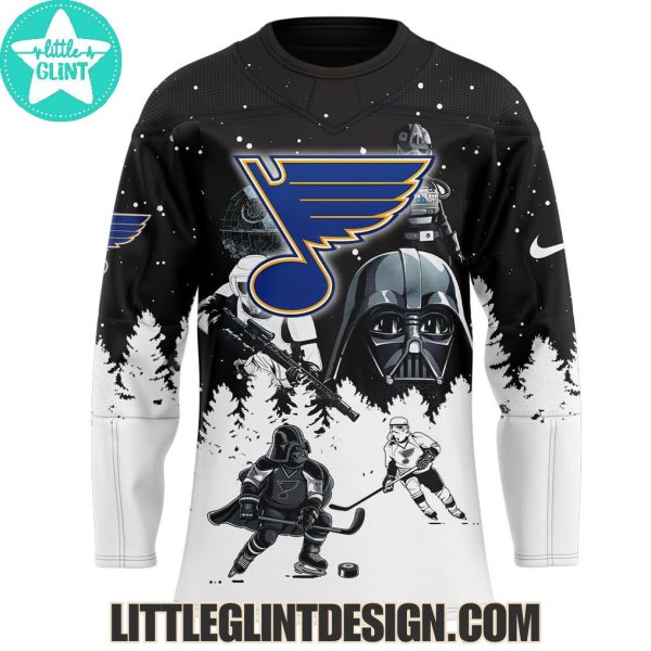 St. Louis Blues 2025 Star Wars Special Edition Hockey Jersey