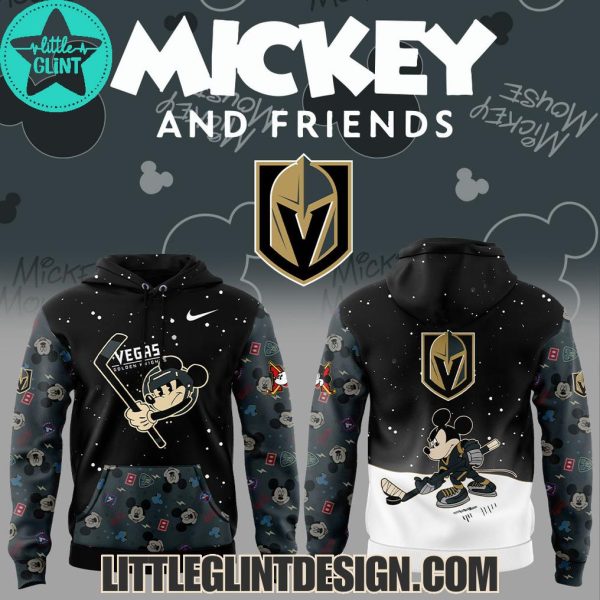 Vegas Golden Knights Mickey And Friends 2025 Limited Edition Hockey Jersey