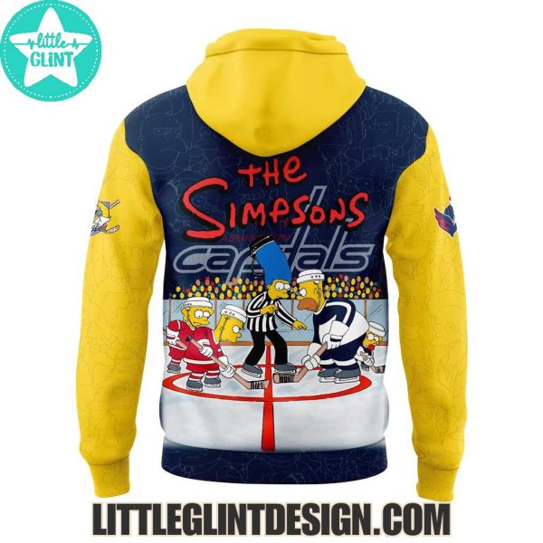 Washington Capitals 2025 The Simpsons Series Limited Edition Hockey Jersey