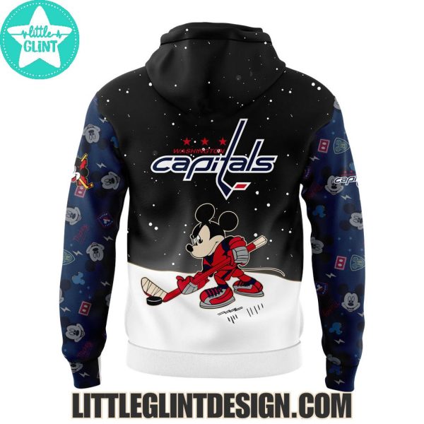 Washington Capitals Mickey And Friends 2025 Limited Edition Hockey Jersey