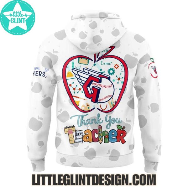 2025 Cleveland Guardians Happy Teacher Appreciation Limited Edition Hoodie