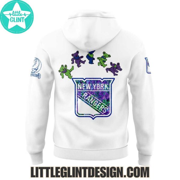 2025 New York Rangers X Grateful Dead Night Special Edition Hockey Jersey