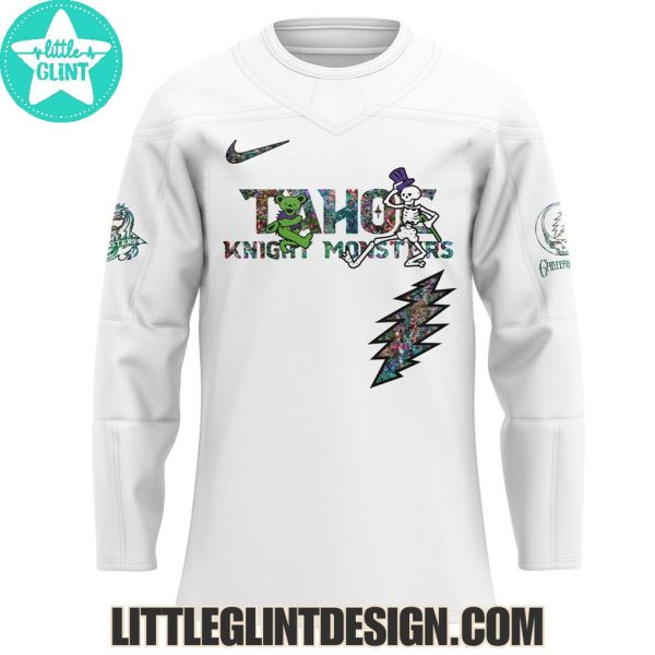 2025 Tahoe Knight Monsters X Grateful Dead Night Limited Edition Hockey Jersey