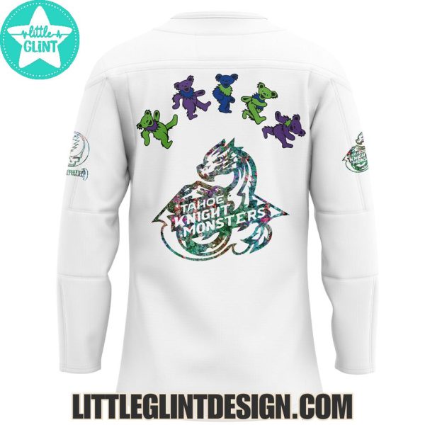 2025 Tahoe Knight Monsters X Grateful Dead Night Limited Edition Hockey Jersey