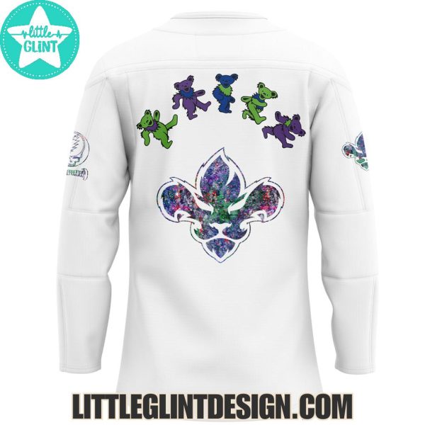 2025 Trois-Rivières Lions X Grateful Dead Night Limited Edition Hockey Jersey