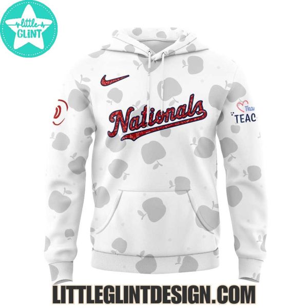 2025 Washington Nationals Happy Teacher Appreciation Limited Edition Hoodie