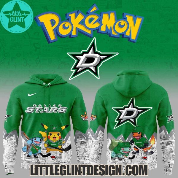Dallas Stars Pokemon 2025 Limited Edition Hockey Jersey