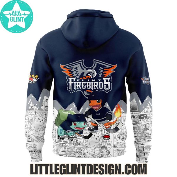 Flint Firebirds Pokemon 2025 Limited Edition Hockey Jersey