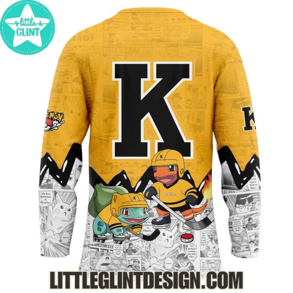 Kingston Frontenacs Pokemon 2025 Limited Edition Hockey Jersey