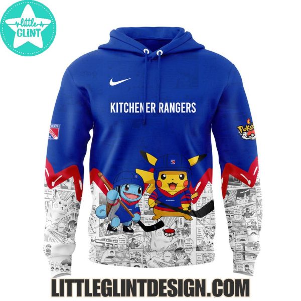 Kitchener Rangers Pokemon 2025 Limited Edition Hockey Jersey