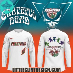 Lehigh Valley Phantoms X Grateful Dead 2025 New Special Edition Hockey Jersey