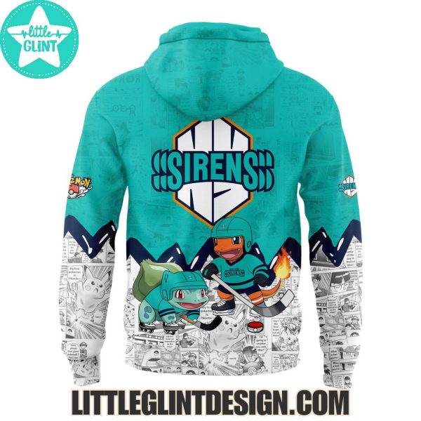 New York Sirens Pokemon 2025 Limited Edition Hockey Jersey
