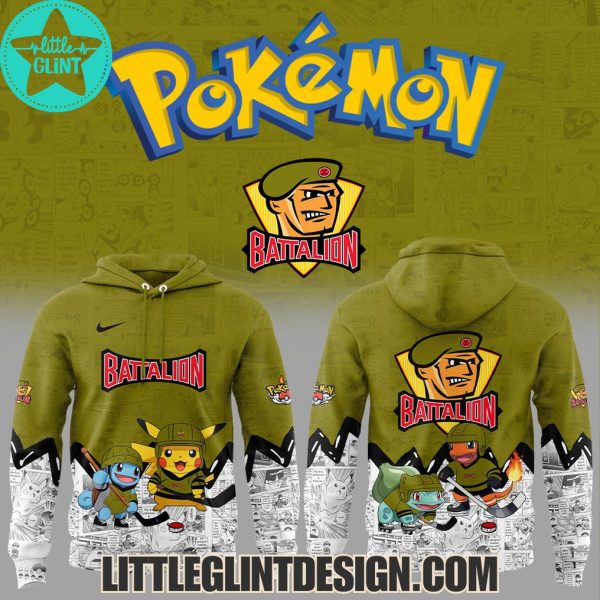 North Bay Battalion Pokemon 2025 Limited Edition Hockey Jersey