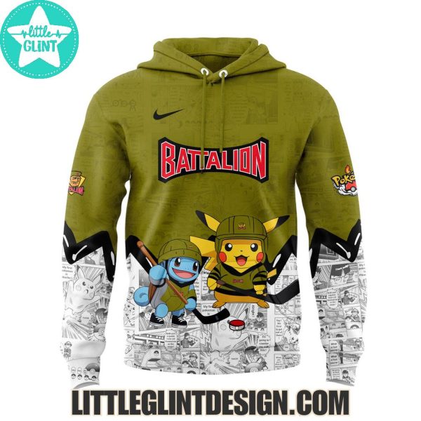 North Bay Battalion Pokemon 2025 Limited Edition Hockey Jersey