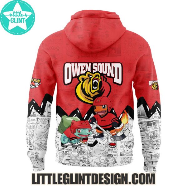 Owen Sound Attack Pokemon 2025 Limited Edition Hockey Jersey