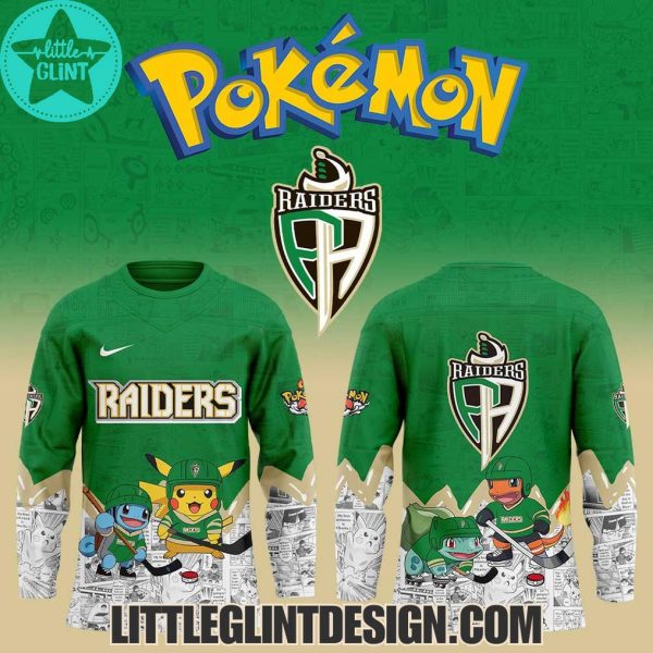 Prince Albert Raiders Pokemon 2025 Limited Edition Hockey Jersey