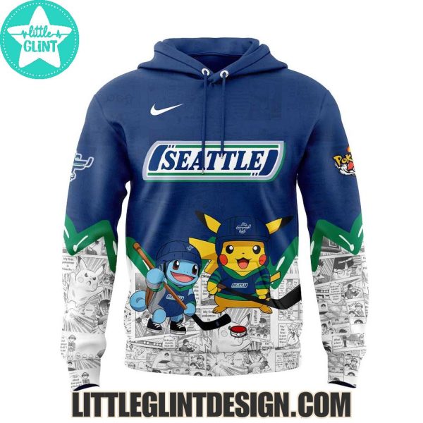 Seattle Thunderbirds Pokemon 2025 Limited Edition Hockey Jersey