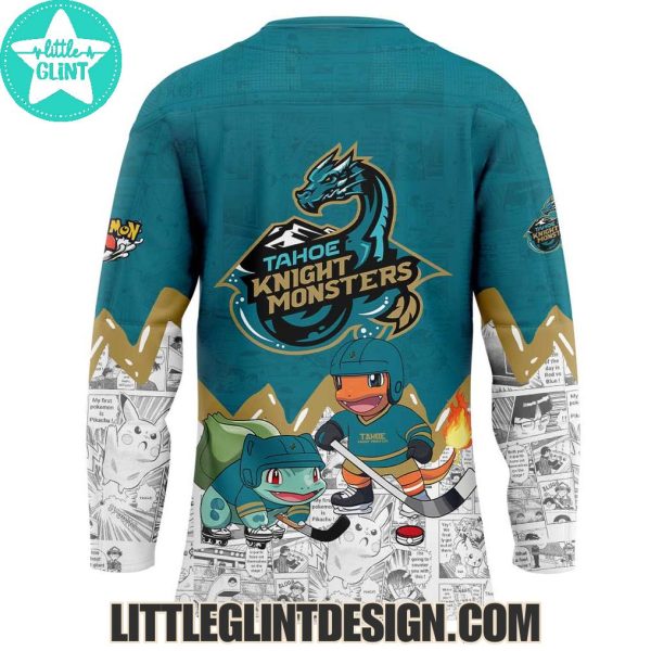 Tahoe Knight Monsters Pokemon 2025 Limited Edition Hockey Jersey