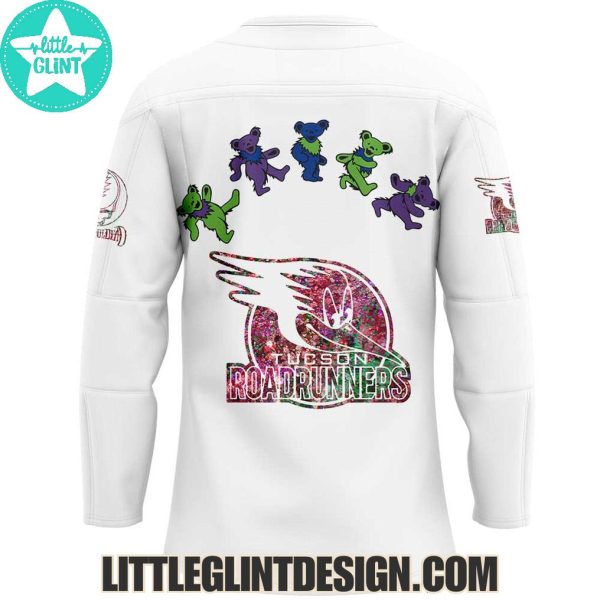 Tucson Roadrunners X Grateful Dead 2025 New Special Edition Hockey Jersey